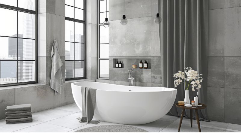 Spa-Style Corner Tub